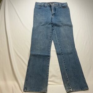 Harley Davidson Biker Blues Jeans Mens Size 31/32 Blue‎ Denim USA Made